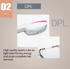 Máy tẩy lông mặt bằng Laser DPL Elight đa chức năng 8 * 40mm 10 * 50mm