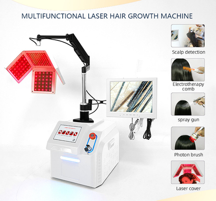 Máy phát triển tóc bằng laser trị liệu bằng laser 650nm Galvanic Nti 50Hz