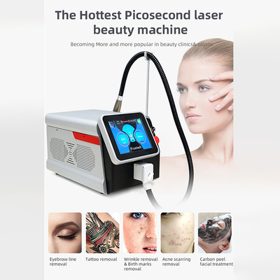 Máy Laser Picosecond 2000ps 800w Tẩy lông mày Trẻ hóa da